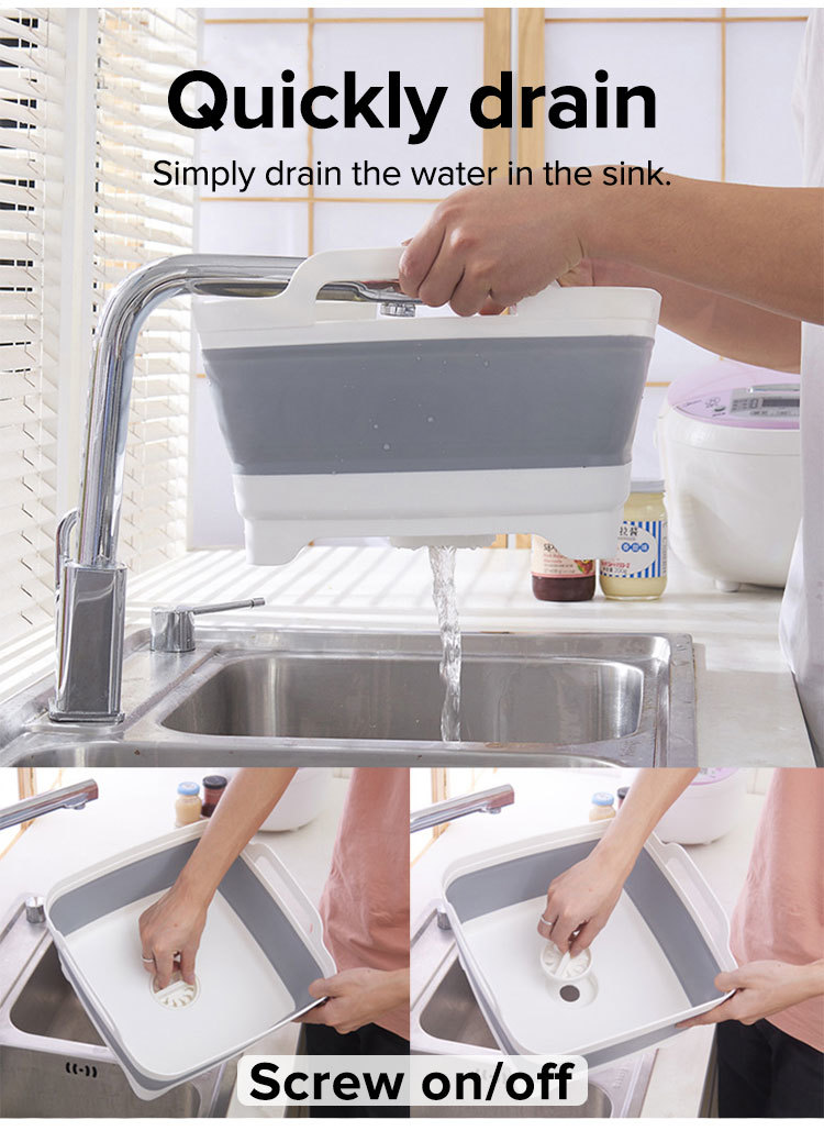 Collapsible Sink Drain Plug-4